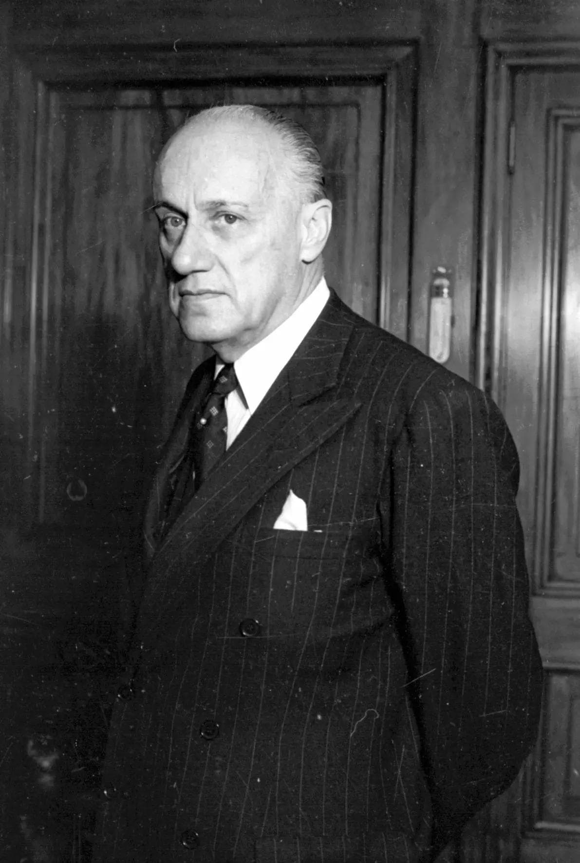 El presidente Jorge Alessandri Rodríguez. Fotografía: Copyright© “Colección Museo Histórico Nacional”